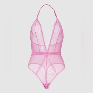Frederick's Saffron Floral Lace Teddy